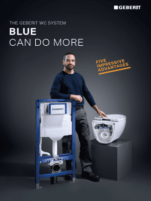 The Geberit WC system - Blue Can Do More The Geberit WC system - Blue Can Do More