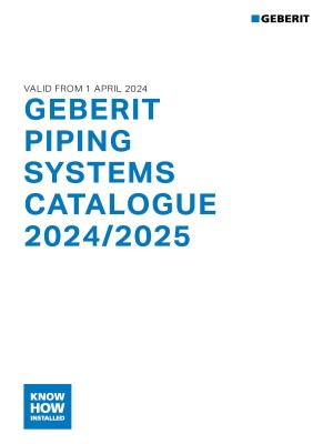 Geberit Piping Systems Catalogue 2024/2025