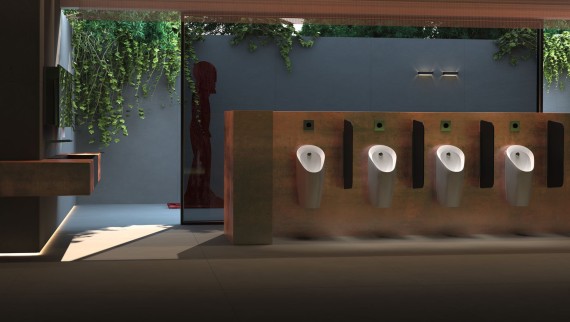 Geberit Preda urinals in public spaces Geberit Preda urinals in public spaces