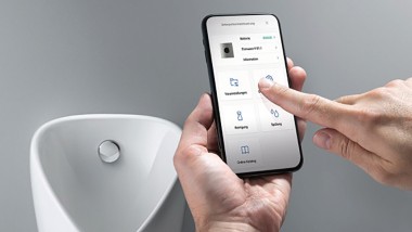 Remote maintenance via Geberit Connect