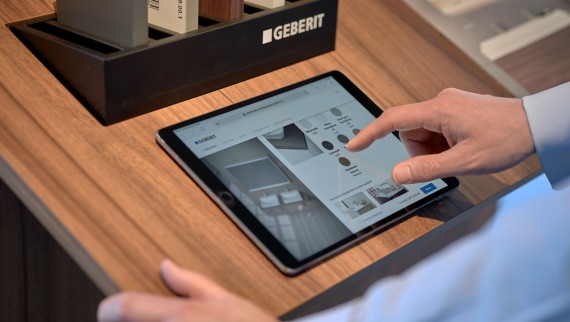 Geberit Design ONE configurator in Jona