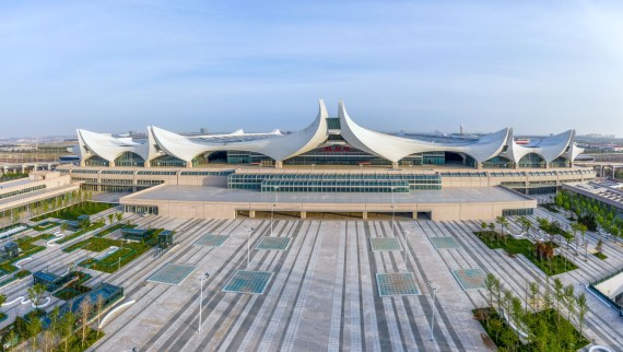 Hongdao railway station, Qingdao (CN) (© ingDESIGN Co., Ltd.) Hongdao railway station, Qingdao (CN) (© ingDESIGN Co., Ltd.)
