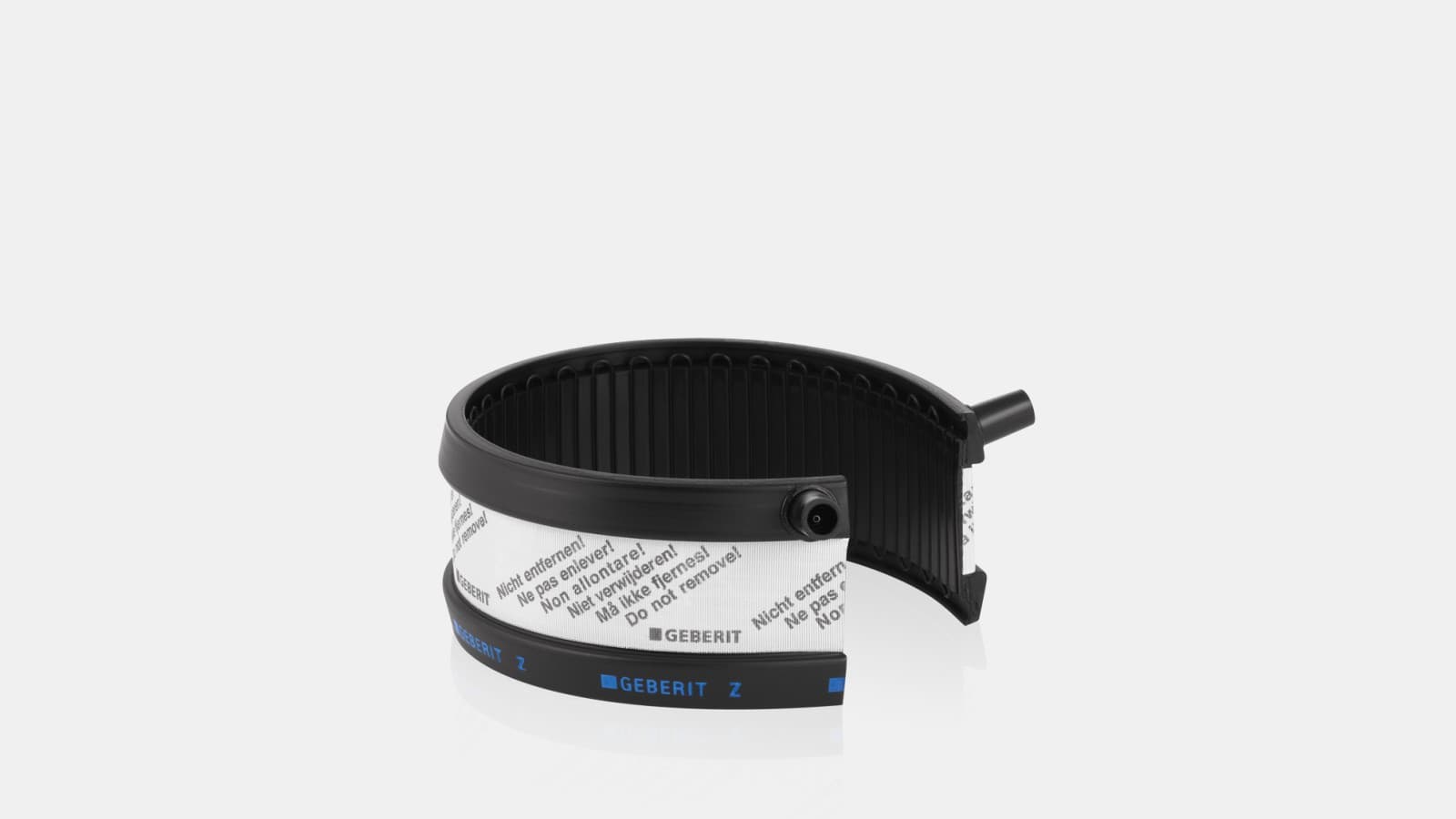 Geberit Pluvia: Installation of the anchor points with the Geberit electrofusion tape Geberit Pluvia: Installation of the anchor points with the Geberit electrofusion tape