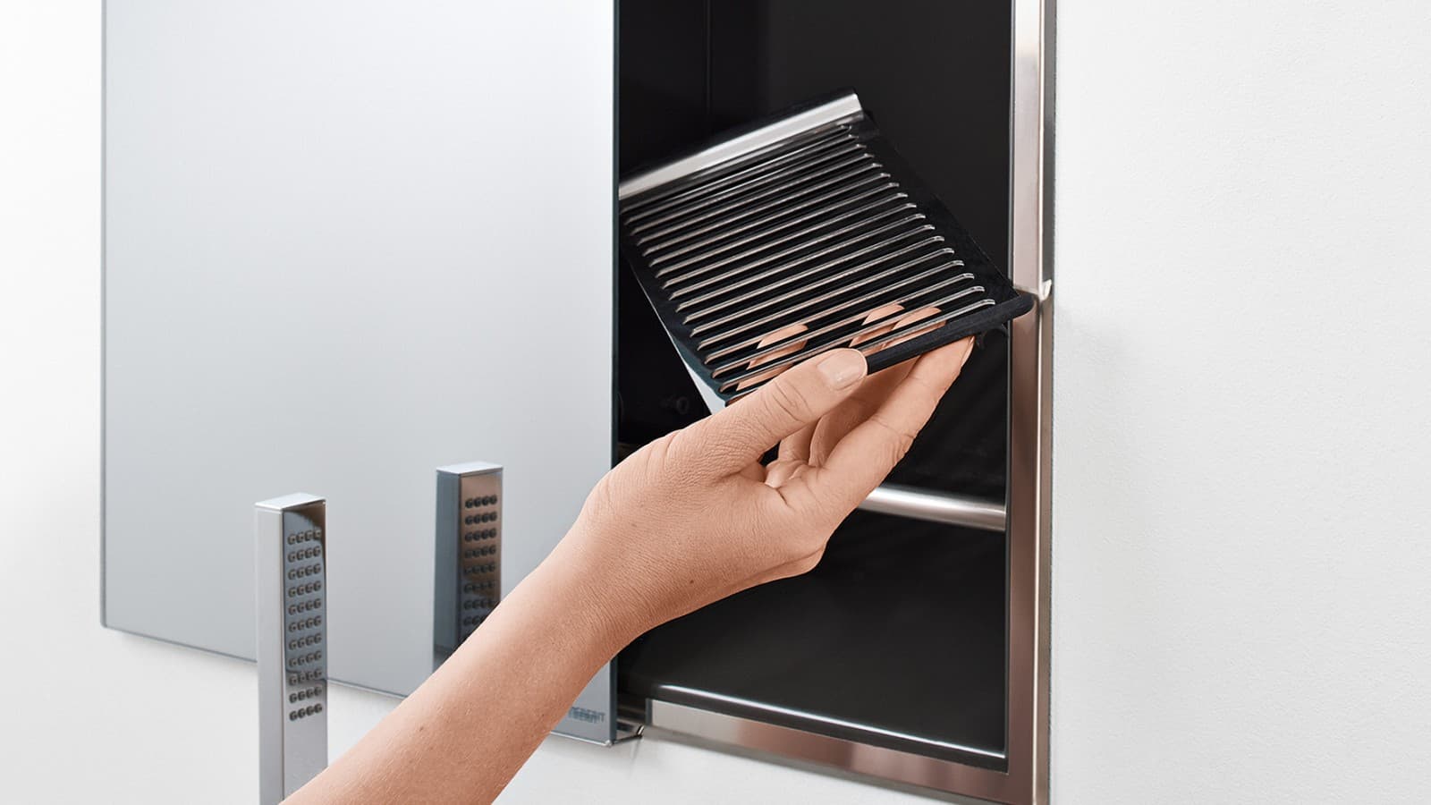 Geberit ONE shower solutions with niche storage box Geberit ONE shower solutions with niche storage box